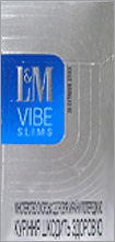L&M Slims VIBE 100's Cigarette Pack