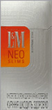 L&M Slims Tune/NEO 100's Cigarette pack