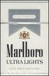 Marlboro Ultra Lights (Silver) Cigarette pack