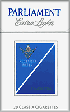 Parliament Extra Lights (Silver Blue) Cigarette pack