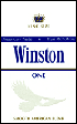 Winston One (White) Cigarette pack