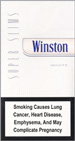 Winston Super Slims White Cigarette pack