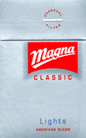 Magna Classic Lights Cigarette Pack