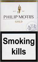 Philip Morris Gold Cigarette Pack