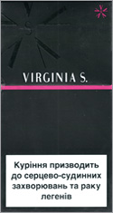 Virginia S. Pink Super Slims 100's Cigarette Pack