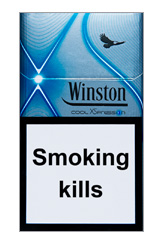 Winston XSpression Cool Cigarette Pack