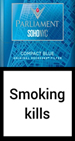 Parliament Soho Compact Blue Cigarette pack