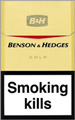 Benson & Hedges Gold Cigarette pack