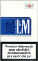 L&M Lights (Blue) Cigarette pack