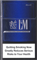 L&M Motion Blue (mini) Cigarette pack