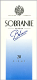 Sobranie Slims Blues 100's Cigarette pack