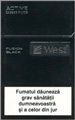 West Black Fusion Cigarette pack